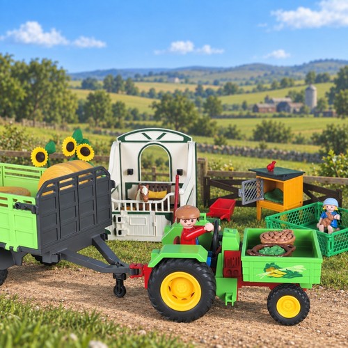 Playmobil farm smallholding - farm,