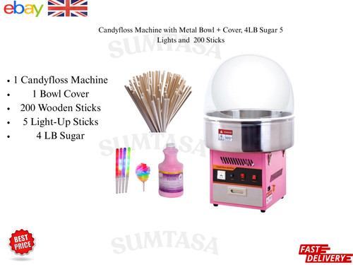 Candy floss machine with - candy,