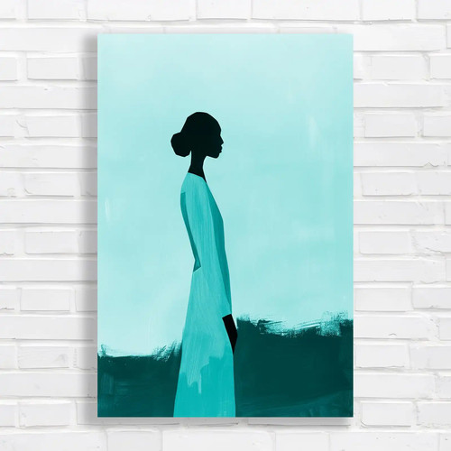 Minimalist female silhouette - minimalist,