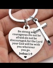 Cross Keychain Keyring