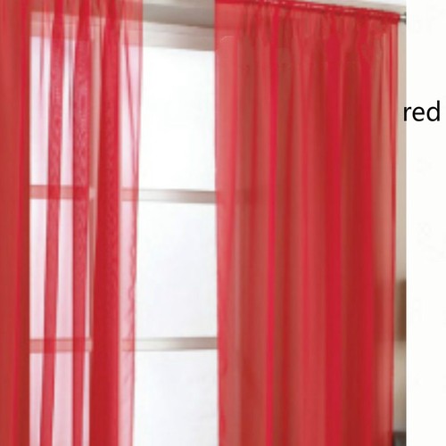 Tie blinds voile swags curtain - tie,