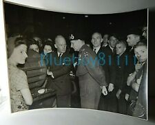 Field Marshall Bernard Montgomery postwar Mather & Platts Factory Original photo