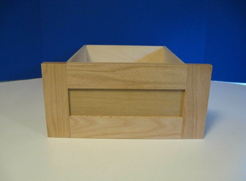 Unfinished oak shaker drawer - oak,