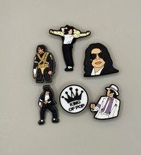 6 Michael Jackson Shoe Charms