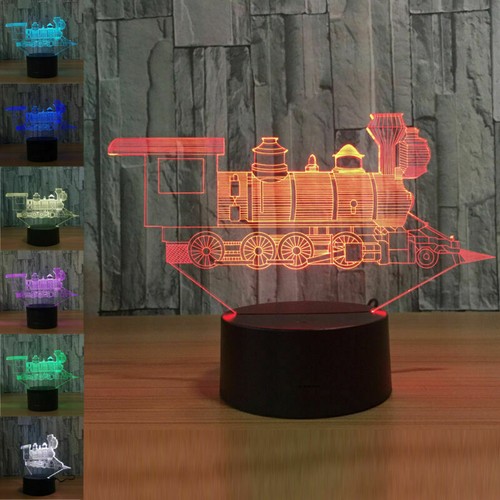 Train color illusion led - train,