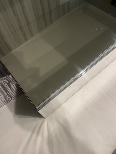 Tall mirrored bathroom - mirrored, cabinet