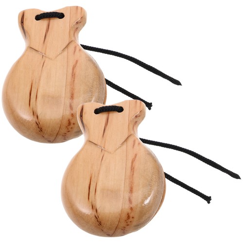 Wood finger castanets for - finger,