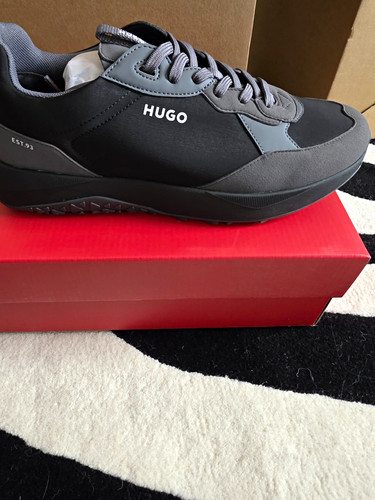 Hugo men black grey low - hugo, men’s