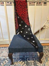 Zadig & Voltaire Silky Leopard silk scarf in Noir