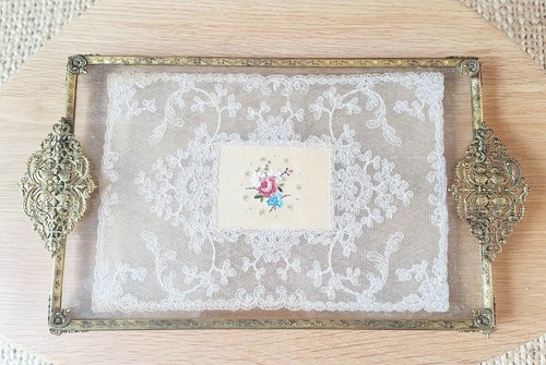 Vintage petit point lace and - vintage,