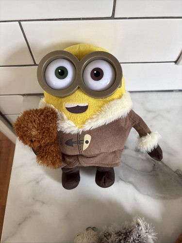 Minions bob with teddy bear - with,