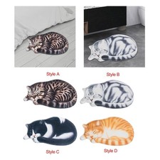 Cute Sleeping Cat Shaped Area