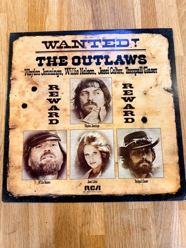 Wanted the outlaws vinyl lp - wanted!,