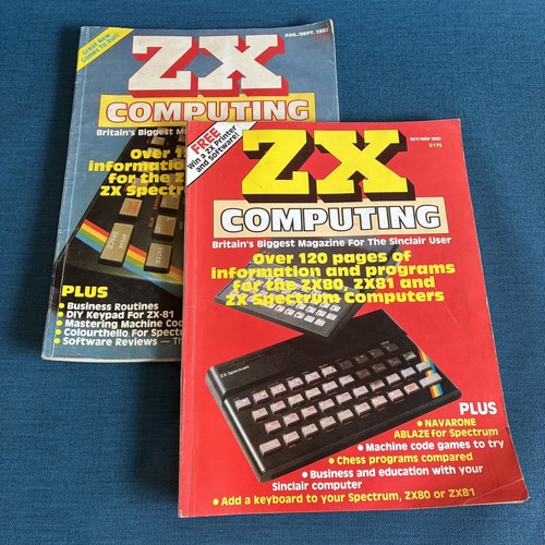 Vintage computing magazines - zx,