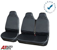 Heavy Duty Waterproof Front Seat Covers Protectors For Vw Transporter T4 T5 T6