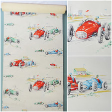Vintage Roll Wallpaper 1950s