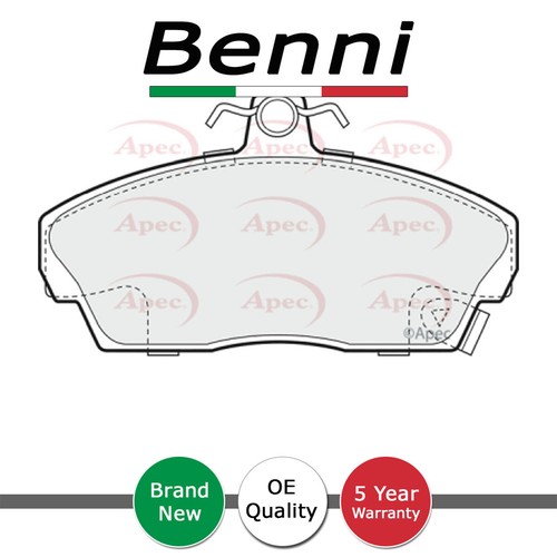 Brake pads set front benni - pads,