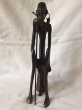 Nude African Male Statue