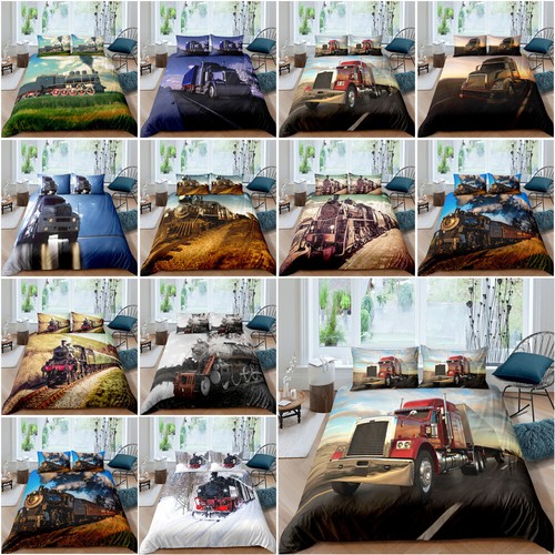 Train truck doona duvet cover - train,