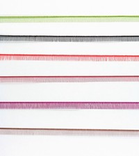 3mm Organza Pseudo Hackle, Pre Cut and Stripped,  BUY 4 GET 1 FREE,  Fly Tying