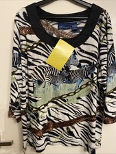 QVC Artscapes Vintage ZEBRA