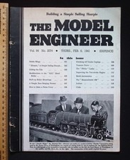 The Model Engineer : Building a Simple Sharpie - Vol. 84, No. 2074, Feb 6, 1941