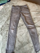 Levi's Women's Grey Jeans Demi Curve W28 L34