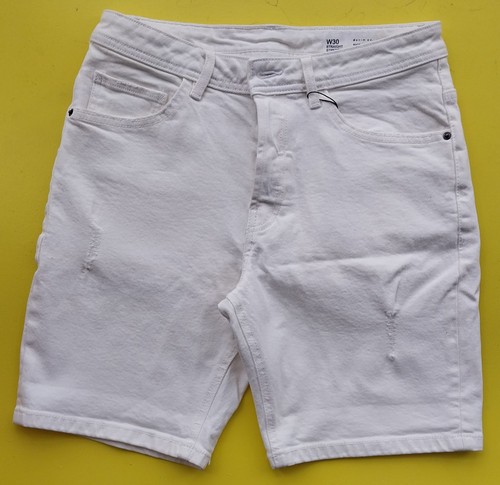 Primark white denim - white, shorts