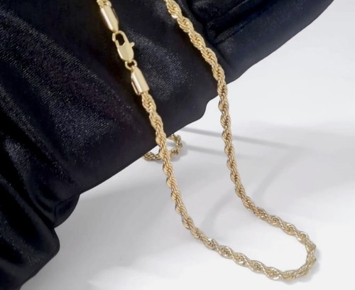 9ct gold rope - ,