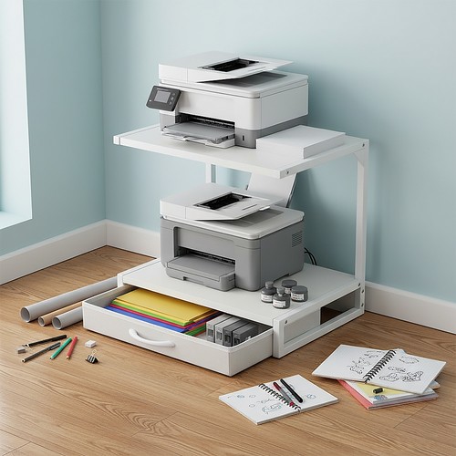 Tier desktop printer stand - 2,