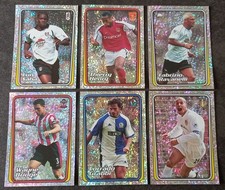JOB LOT 6 FA Premier League Merlin 2001 Stickers Thierry Henry Foil Arsenal #207