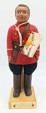 CANADIAN MOUNTED POLICE. SOUVENIR NATIONAL DOLL FIGURINE. INDIAN ART ESKIMO INC.