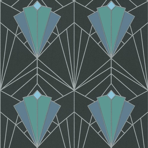 Isadora silver gold wallpaper - isadora,