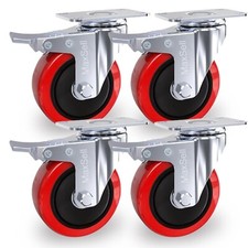 4 X Heavy Duty Double Bearing