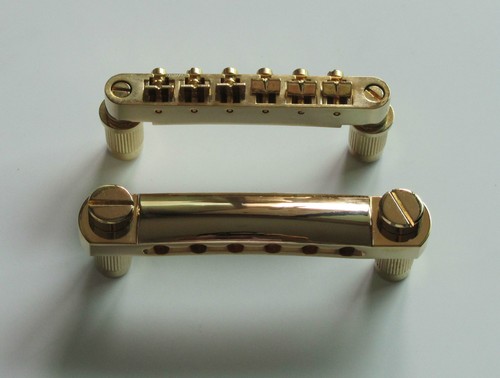 Gold guitar tune matic - gold, lp