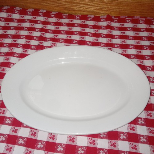 Vtg ironstone platter - ironstone,