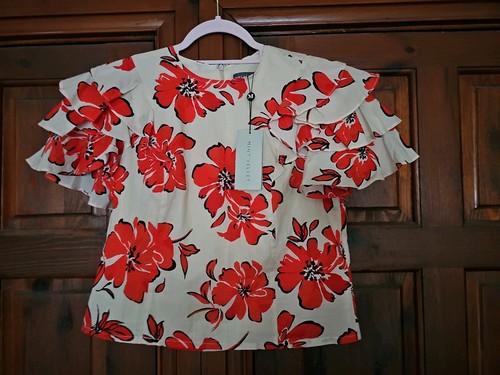 Mint velvet red - red, print