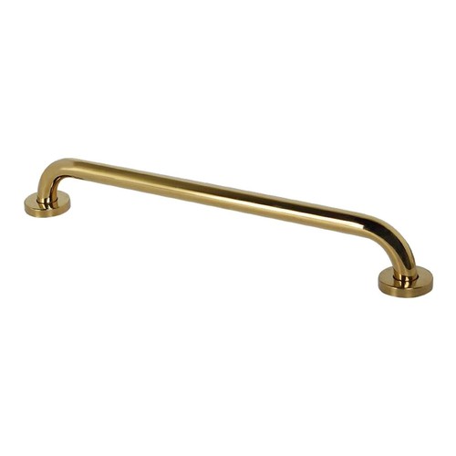 Gold bathroom safety handrail - gold,