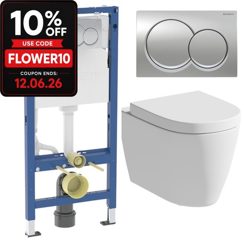 Rimless wall hung - rimless,