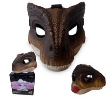 Realistic Dinosaur Mask Moving