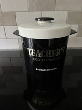 Teachers Whisky pub Ice Bucket Retro 1960’s