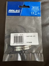 Arlec 1 Amp Plug Fuses Pack of