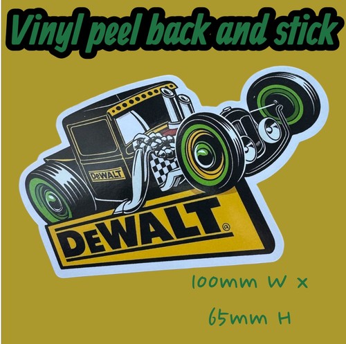 Dewalt hot rod vinyl - hot,