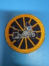 Vintage Motorcycle Police