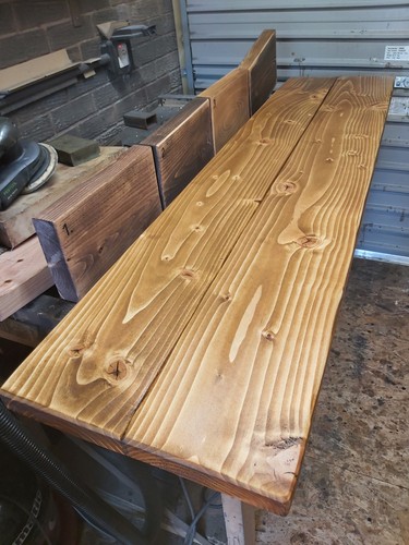 Solid wood rustic breakfast - solid,