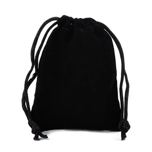 5pcs soft velvet drawstring - 5pcs,