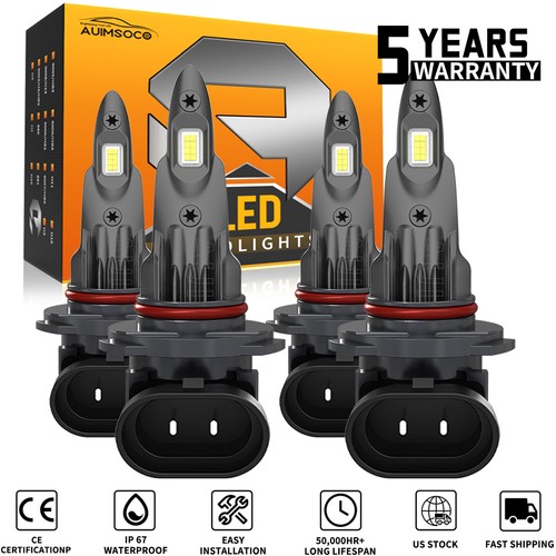 6000k led headlight lo - 4x,