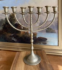 7-CANDLE TEMPLE Brass LARGE
