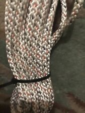 rope plait pre stretch polyester size 5 mm length 30 metres white new &unused