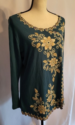 Size floral faux wrap - faux-wrap, blouse